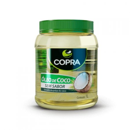 Óleo de Coco sem sabor 1 litro Copra