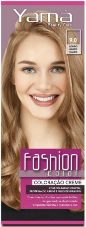 Coloração Yamá Beauty Care Mini Kit Fashion Color 9.0
