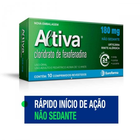 Altiva 180mg com 10 Comprimidos