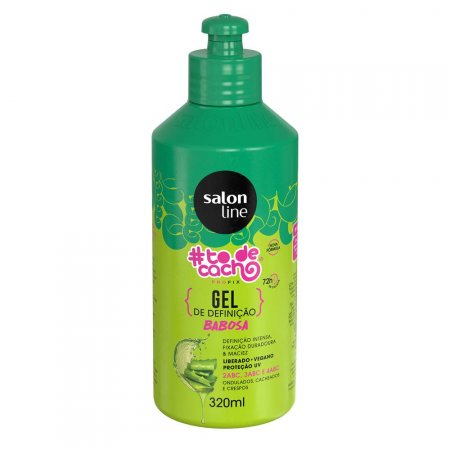 Gel #Todecacho Babosa Tratamento Para Divar Salon Line 320Ml