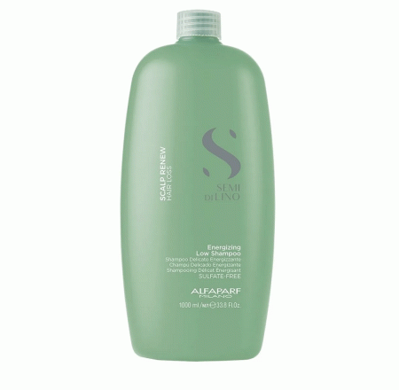 Shampoo sem Sulfato Alfaparf Semi di Lino Scalp Renew Energizing Low 1000ml