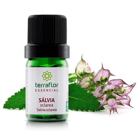 Óleo Essencial de Sálvia Sclarea Austria 5ml Terra Flor