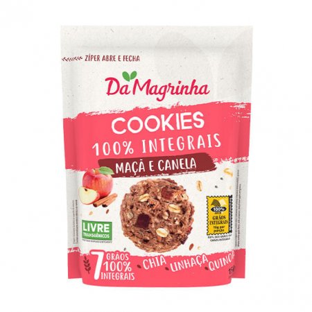Cookies Integral Da Magrinha Maçã e Canela 150g