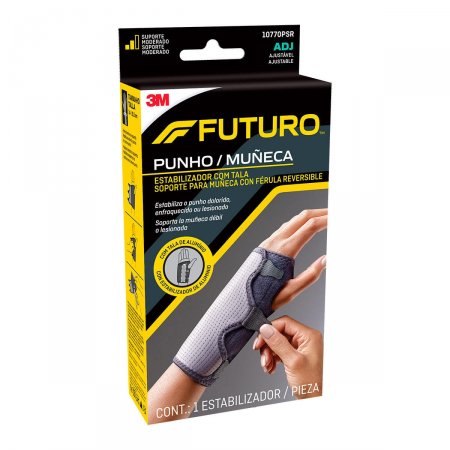 Munhequeira com Tala 3M Futuro Bilateral Tamanho Ajustável