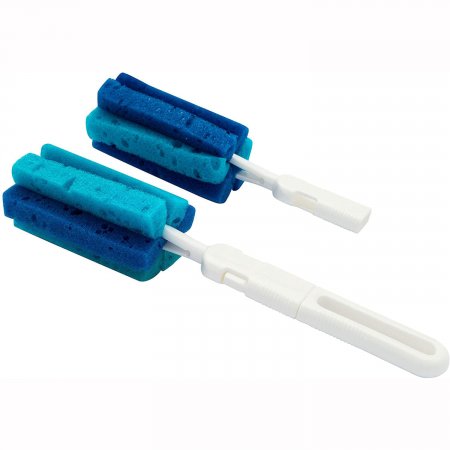 Escova de Limpeza Com Esponja Azul Lolly