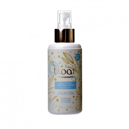 Óleo Bioart Fluido Corporal Nascer para Mamãe e Bebê 150ml