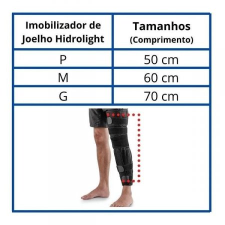 Imobilizador de Joelho Comfort AIR Largo Hidrolight - P