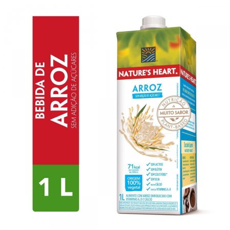 Bebida Vegetal Nature's Heart Arroz com 1L