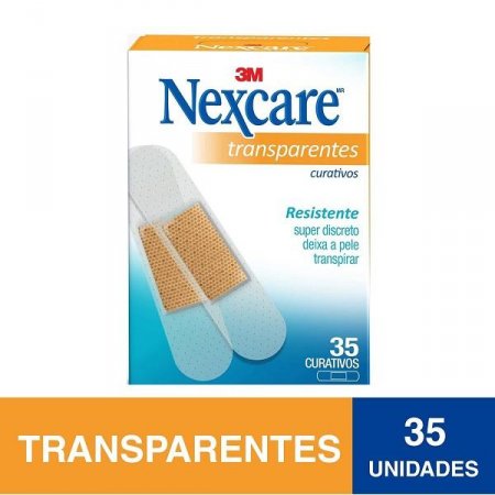 Curativos Transparentes Nexcare 35 Unidades