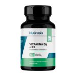 Suplemento Alimentar Nutrasix Vitamina D + K2 com 60 Cápsulas