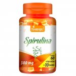 Spirulina 380mg 60+10 cápsulas - Tiaraju