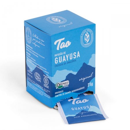 CHÁ ORGANICO TAO GUAYUSA - ORIGINAL 25 SACHES