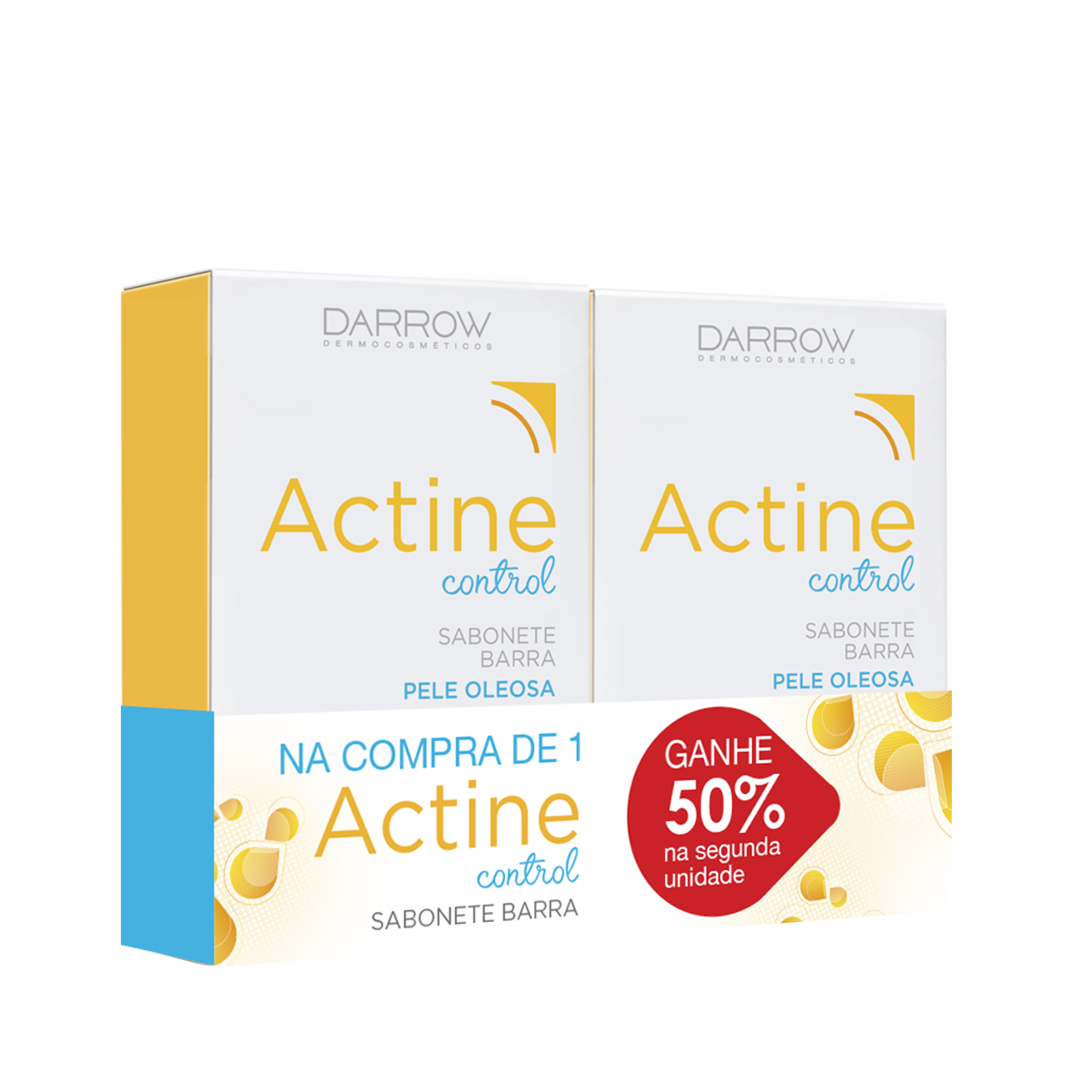 Kit Sabonete Actine Duo Control
