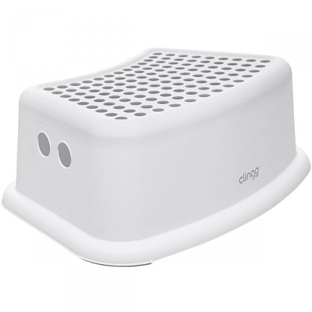 Degrau Infantil Antiderrapante Step Dots Cinza (18m+) - Clingo