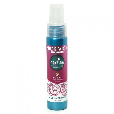 Óleo Umectante Cachos Nick Vick Antifrizz 50ml Cabelos Cacheados
