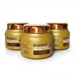 Combo Com 3 Máscaras Banho De Verniz Forever Liss 250G