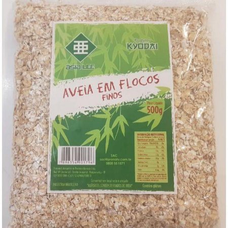 Aveia Em Flocos Finos 500g Kyodai