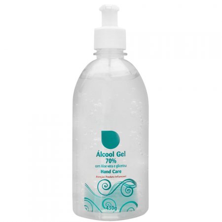 Álcool Gel Verdde Cosméticos 430g