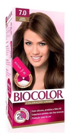 Mini Kit Tintura Creme Biocolor Louro Natural 7.0 | App Pharma