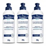 Creme Multifuncional Yamasterol Branco Proteína Hidrolisada 200g (Kit C/03)