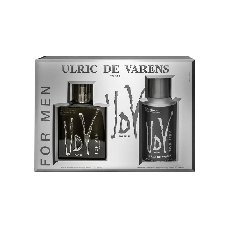 Ulric De Varens Kit UDV For Men Eau De Toilette 100ml + Desodorante 200ml