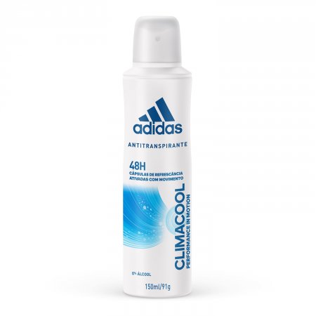 Desodorante Aerossol Antitranspirante Adidas Feminino Climacool 150ml
