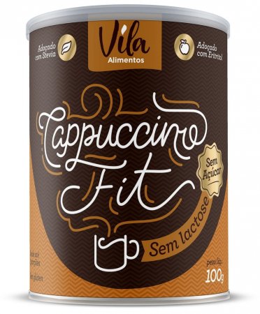 Cappuccino Fit 100gr - Vila Alimentos