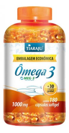 Omega 3 Meg-3 1000mg 210 Cápsulas - Tiaraju - A