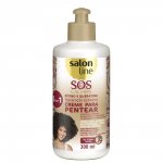 Creme para Pentear Sos Cachos Rícino e Queratina Salon Line