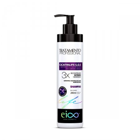 Shampoo Eico Life Cicatrilife S.O.S. com 280ml