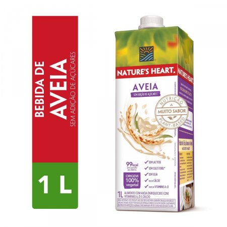 Bebida Vegetal Nature's Heart Aveia com 1L