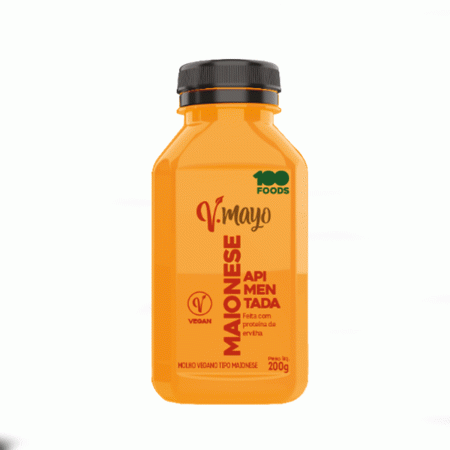 Maionese Vegana V-Mayo Apimentada 200g
