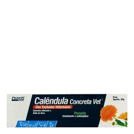 CALÊNDULA CONCRETA POMADA - tubo com 20g
