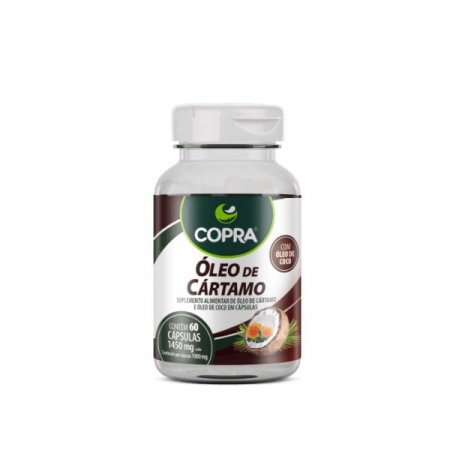 Óleo de Cártamo + Coco 60 Cápsulas Copra