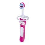 Escova de Dente para Bebês MAM Baby's Brush 6 Meses+ Rosa com 1 unidade