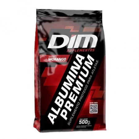 Albumina Morango 500g Dim Alimentos