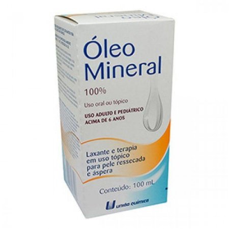 OLEO MINERAL 100ml - União Química