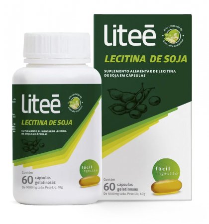 Lecitina de Soja Liteé 60 Cápsulas Gelatinosas