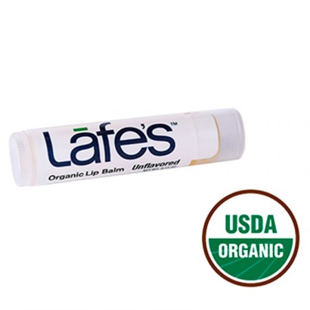 Organic Lip Balm Unflavored 4g - Lafe's