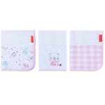 Toalha Boquinha Bordada Animais Rosa Fisher-Price