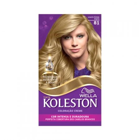 Tintura koleston 81 Louro Cinza Claro