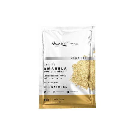 ARGILA AMARELA COM VITAMINA C