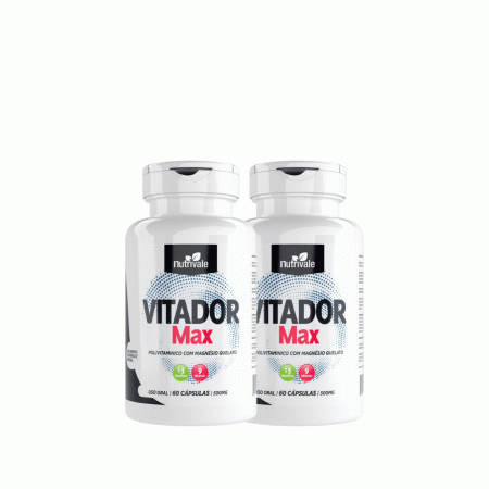 Vitador Max Natural 02 Unidades C/60 Cáps 500mg - Linduras