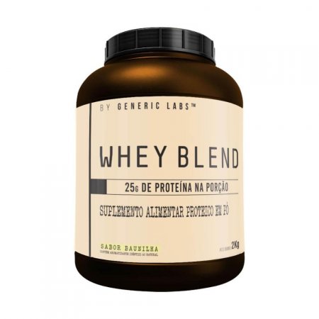 WHEY BLEND (2kg) - Baunilha - Generic Labs