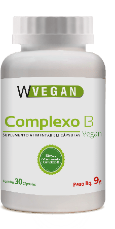 Complexo B WVegan 30 Cápsulas