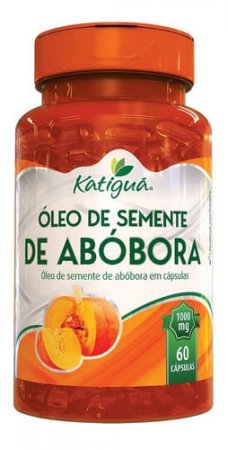 Óleo De Semente De Abóbora 1000mg 60 Cápsulas - Katigua - A