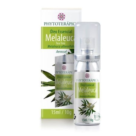 Óleo Essencial de Melaleuca (Tea Tree) em Aerossol - 15ml Óleo Essencial de Melaleuca (Tea Tree) Aerossol - 15ml