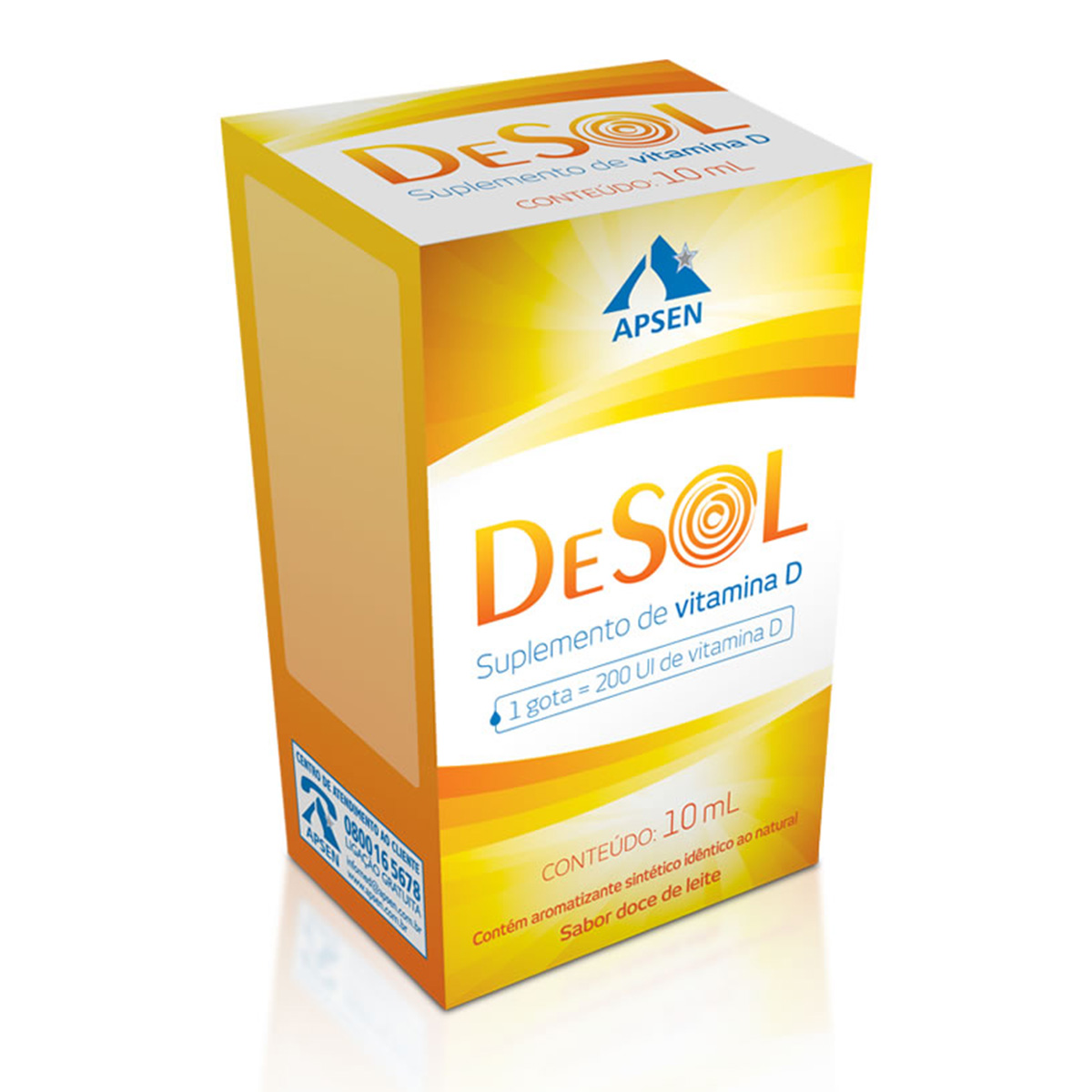 Desol 10Ml Apsen DESOL VITAMINA D 10ML APSEN