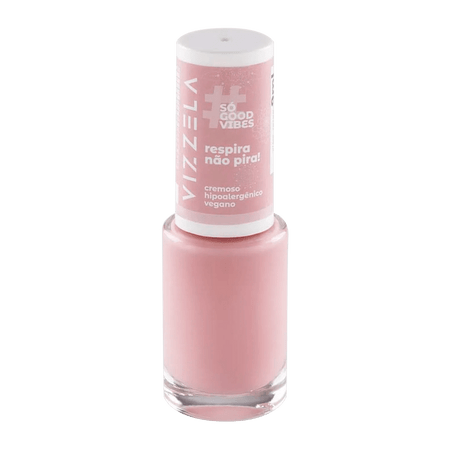 Vizzela #Só Good Vibes - Esmalte 9ml RespiraNaoPira