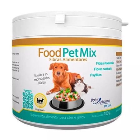 Suplemento Alimentar para Cães e Gatos Food Pet Mix - Botupharma Pet - 3kg